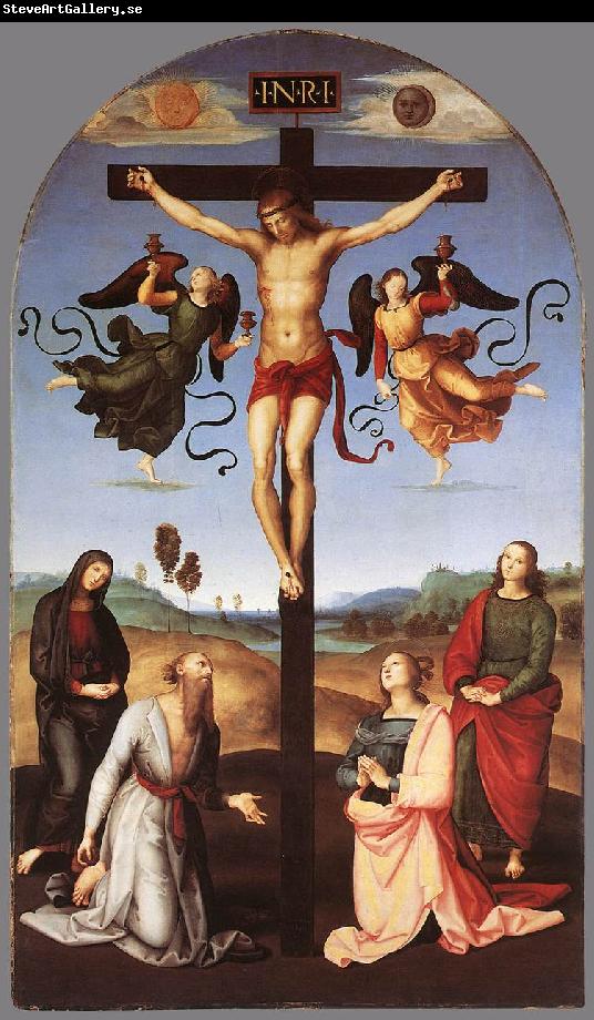 RAFFAELLO Sanzio Crucifixion (Citt di Castello Altarpiece) g